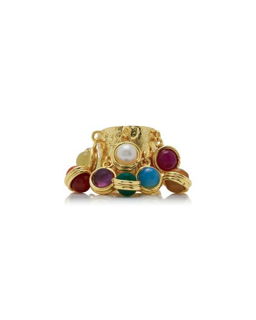 Sylvia Toledano Metallic Candies-Plated-Stone Ring