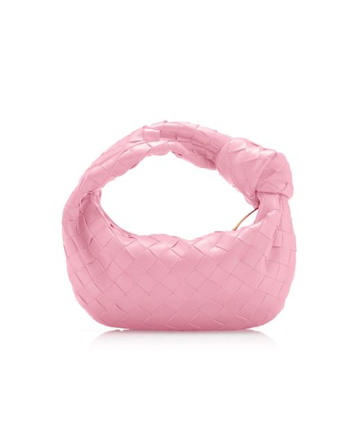 Bottega Veneta Pink The Mini Jodie Leather Bag