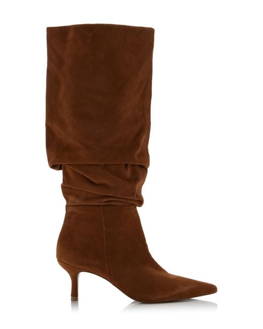 Jonathan Simkhai Brown Jordi Suede Knee Boots