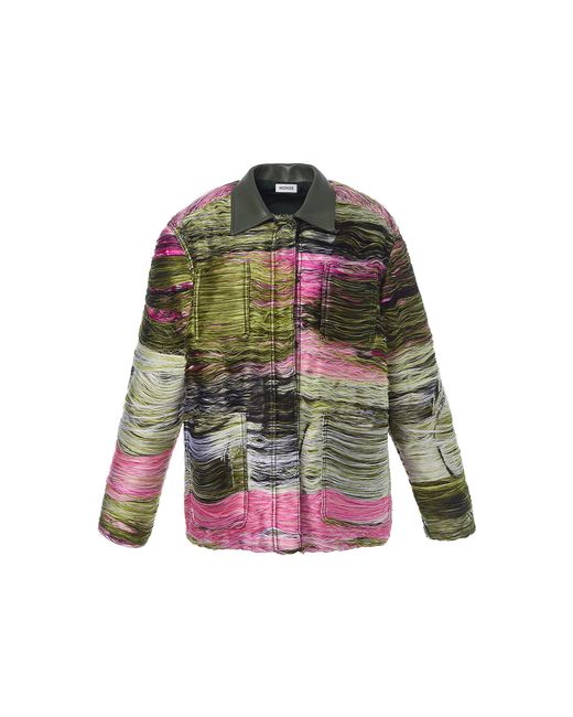 Monse Multicolor Tulip Fringed Jacket