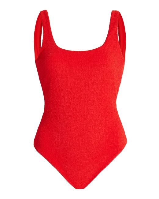 Mara Hoffman Jodi Onepiece Swimsuit in Red Lyst UK