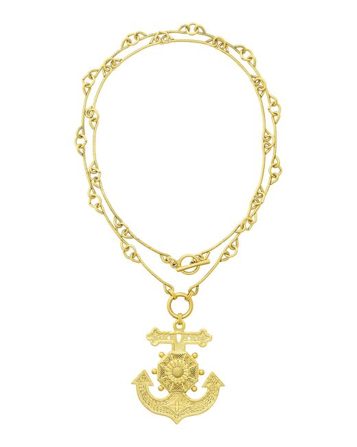Brinker & Eliza Metallic Cast Away Necklace