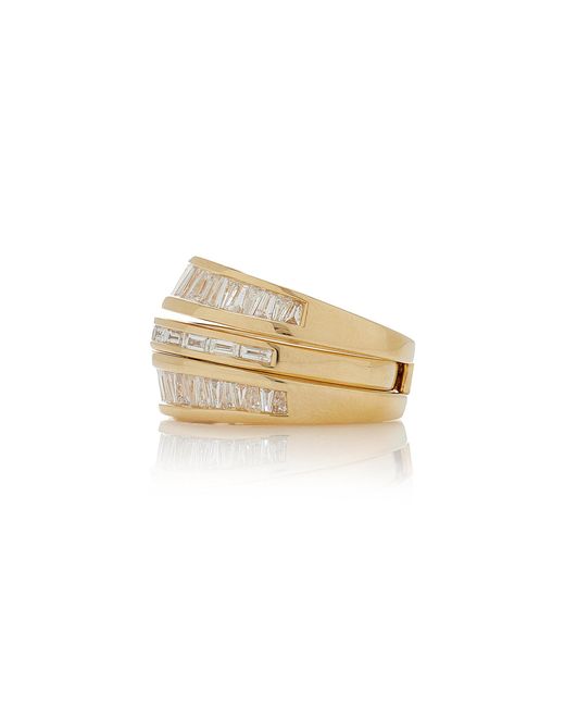 Marie Mas Natural Startlight 18k Yellow Gold Diamond Ring