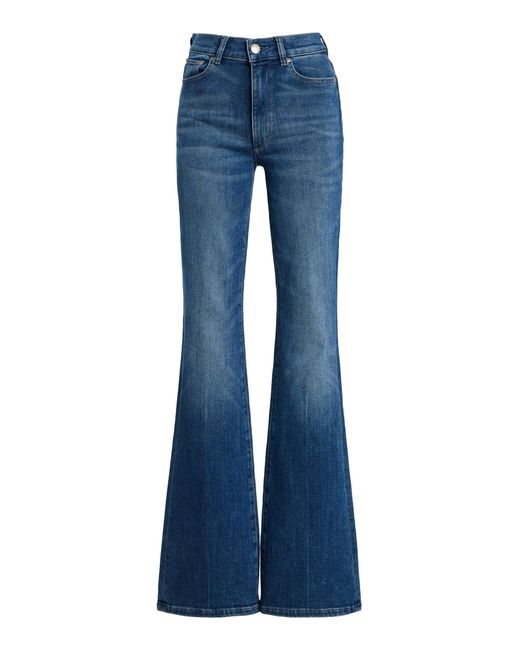 DL1961 Blue Bridget Boot High Rise Instasculpt Jeans