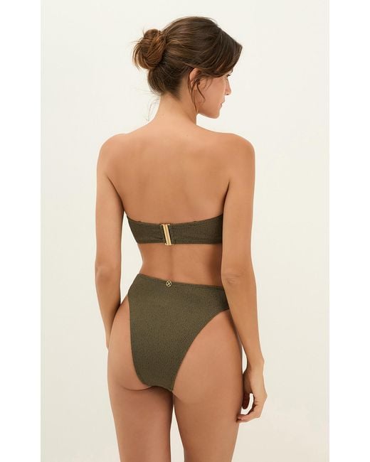 ViX Green Solaro High-Cut Bikini Bottom