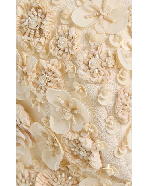 Alexis Natural Remi Raffia-Detailed Woven Bra Top