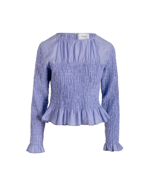Merlette Blue Cielo Cotton Voile Top