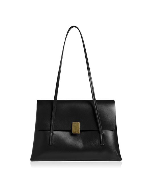 Khaite Black Soft Blake Shoulder Bag