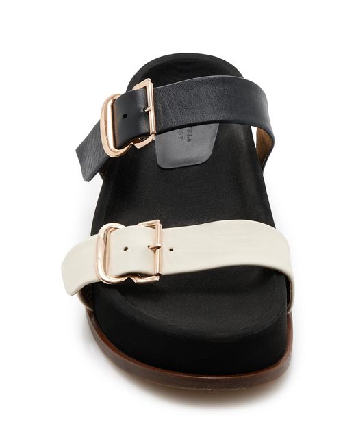 Gabriela Hearst Black Wren Leather Sandals