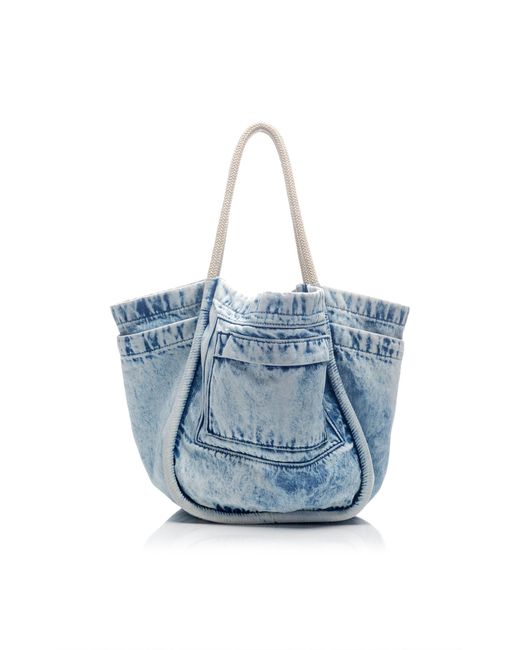 Large denim tote bag sale