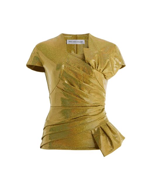 Marie Adam-Leenaerdt Green Bolero Dress All In Glittered Top