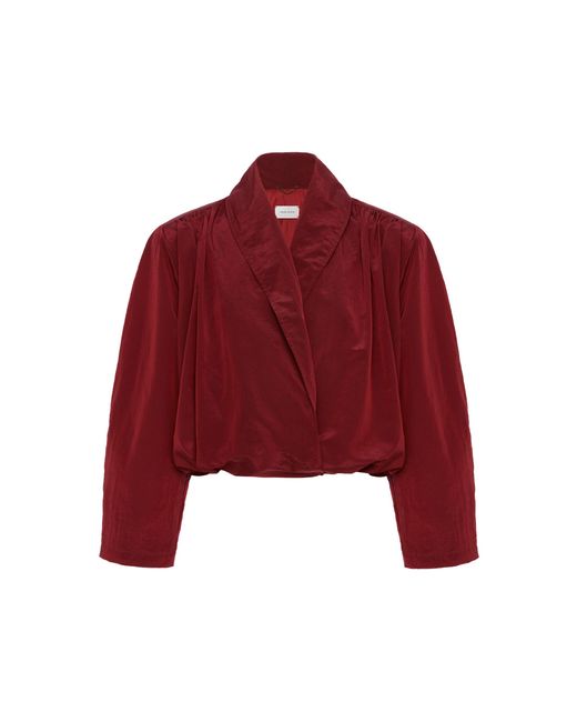 Magda Butrym Red Double-Breasted Jacket
