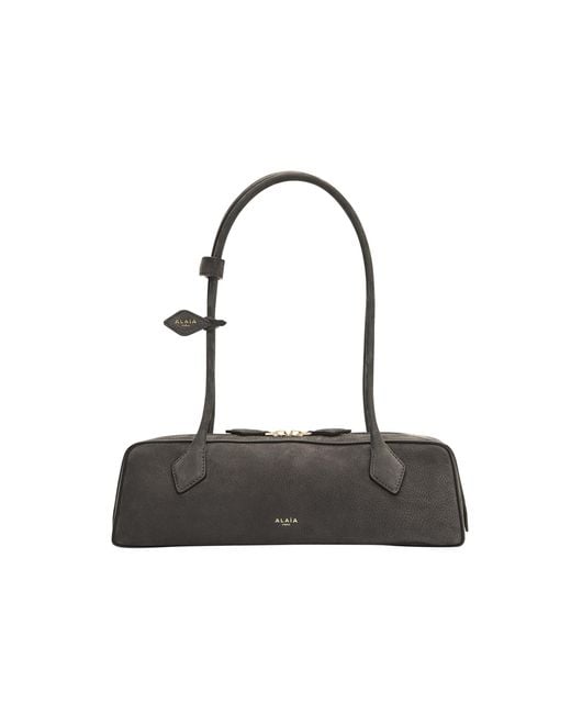 Alaïa White Le Teckel Medium Calf Leather Bag