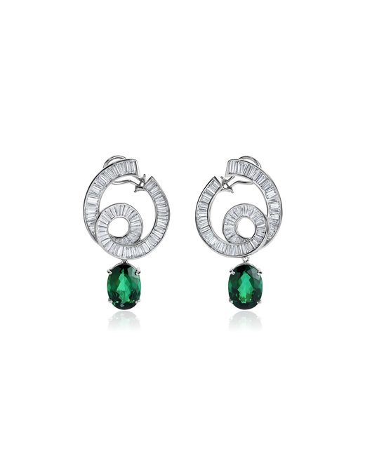 Mindi Mond New York Blue 18K Diamond; Tourmaline Detachable Earrings