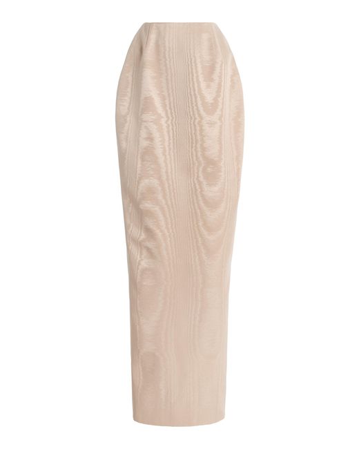 Wiederhoeft Natural Floor-Length Wasp Skirt