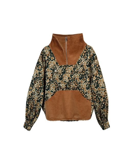 Siedres Multicolor Briza Cotton-Blend Hoodie