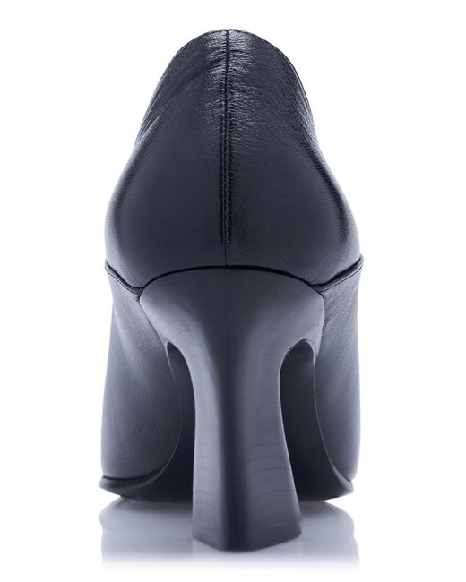 Bottega Veneta Blue Lewis Banzai Leather Loafer Pumps