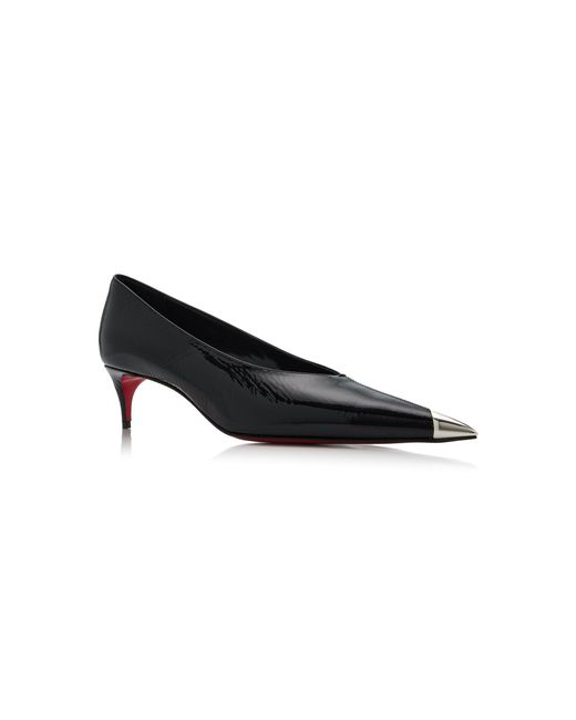 Christian Louboutin Black Katissima 45Mm Patent Leather Pumps