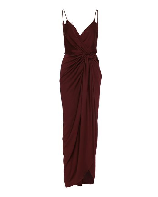 Johanna Ortiz Firmament Silk Maxi Dress in Brown (Purple) | Lyst