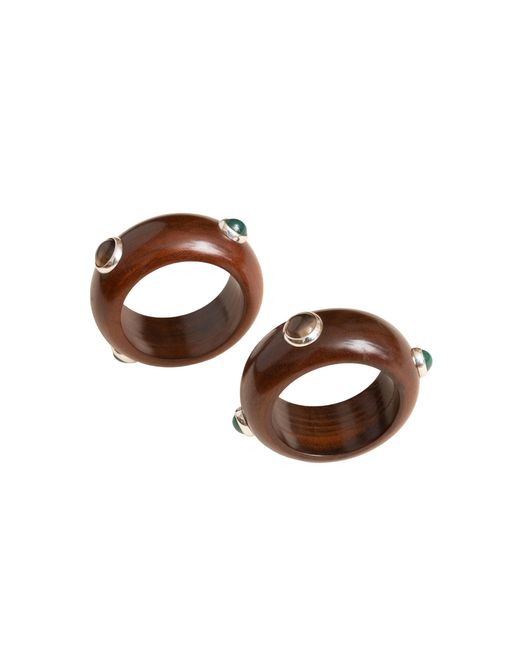 Emanuele Pantanella Design Brown Dion Bangle
