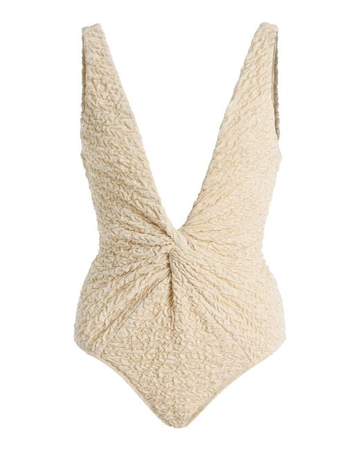Juillet Natural Olivia One-Piece Swimsuit