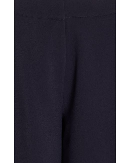 Frankie Shop Blue Sierra Woven Wide-leg Trousers