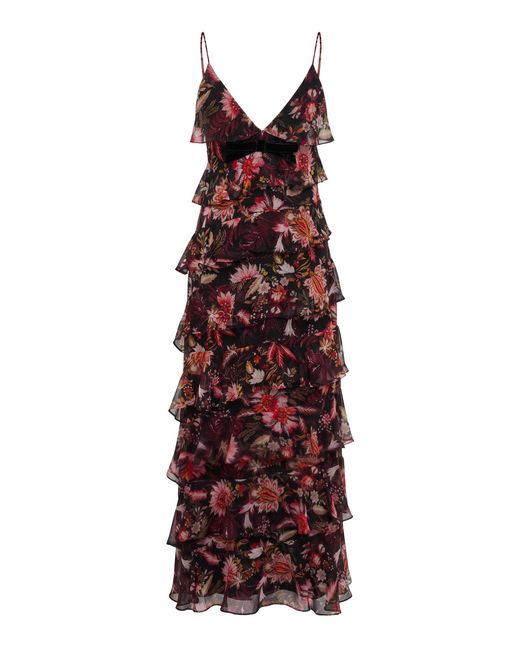 Alexandra Pijut Red Araminta Dress