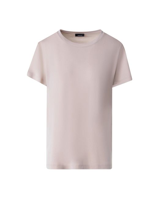 Akris Pink Cupro Jersey T-shirt