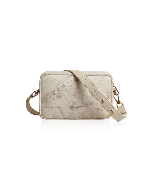 Golden Goose Deluxe Brand Natural Star Leather Bag