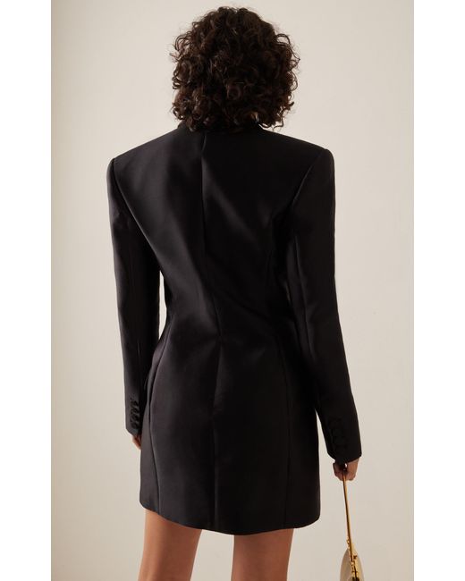 Zimmermann Black Matchmaker Wool-silk Tuxedo Dress for men