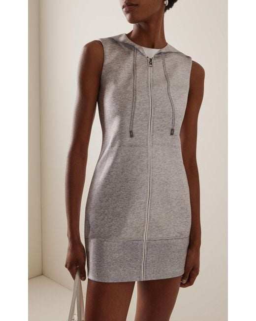J.W. Anderson White Mini Shift Dress