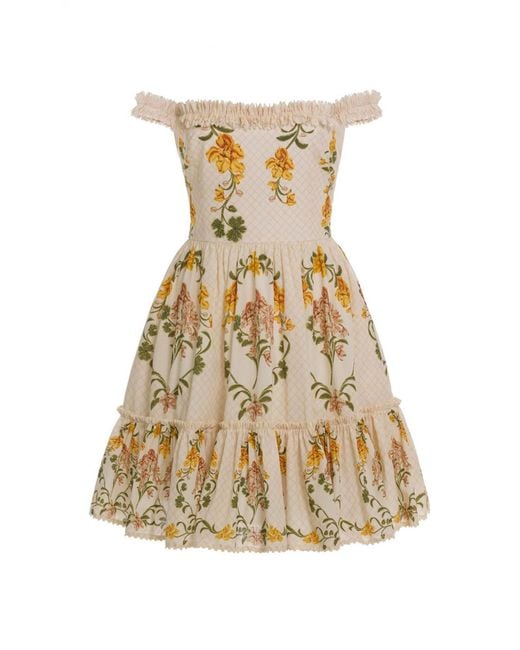 Agua Bendita Natural Boreal Cordillera Mini Dress