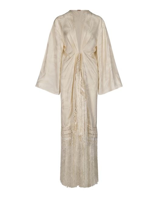Johanna Ortiz Natural Silk Excess Kimono