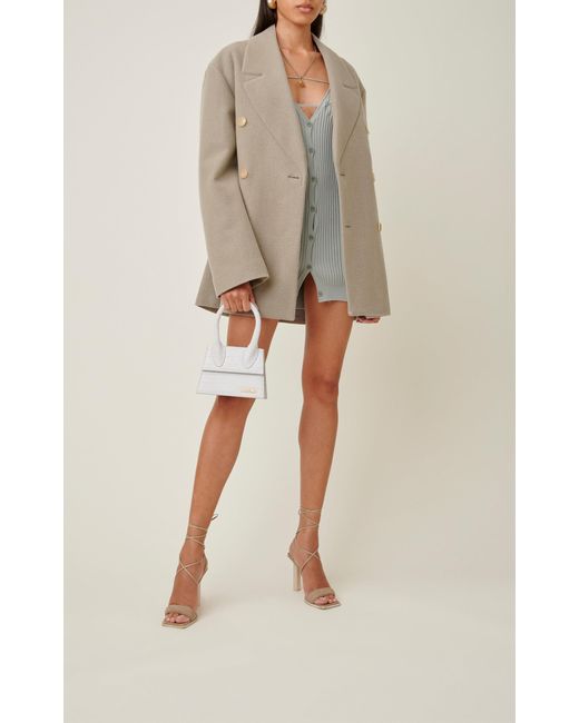 jacquemus le chiquito medium leather top handle bag