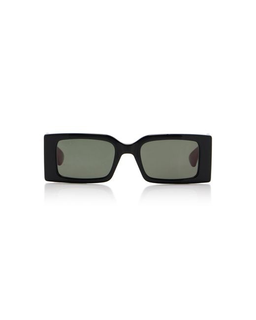 Gucci Multicolor Square-Frame Acetate Sunglasses