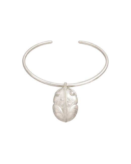 CANO White Hampi Choker Necklace