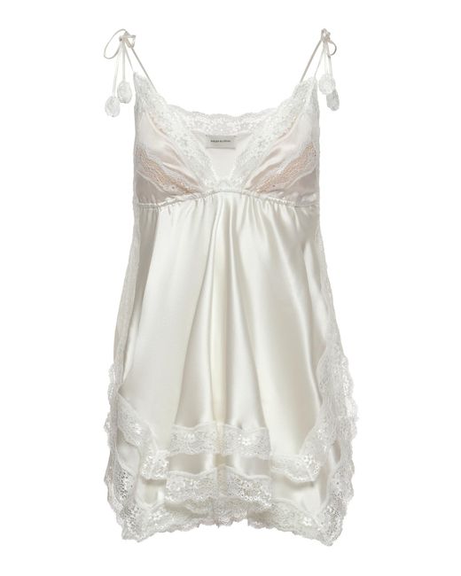 Magda Butrym White Lace Top