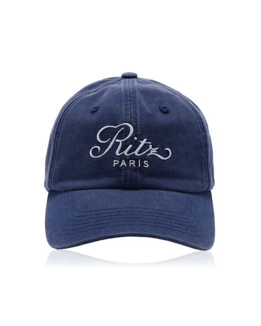 Frame Ritz Ball Cap FRAME X Ritz Cotton Baseball Hat in Blue | Lyst UK