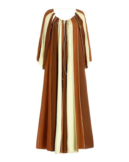 silk umbrella dress