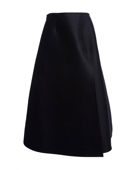 Christopher Esber Black Incline Maxi Skirt