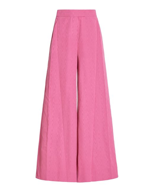 STAUD Oak Wide-leg Pants in Pink | Lyst