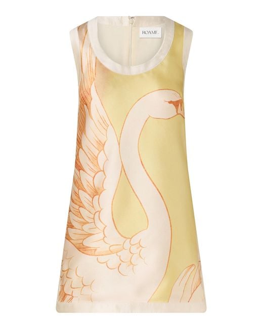 ROAME. Natural Lily Mini Dress
