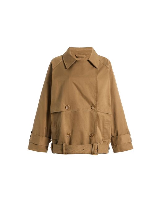 Apparis Natural Gaia Short Trench Coat
