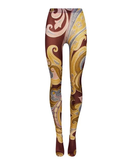Wolford Multicolor X Etro 100 Printed Tights