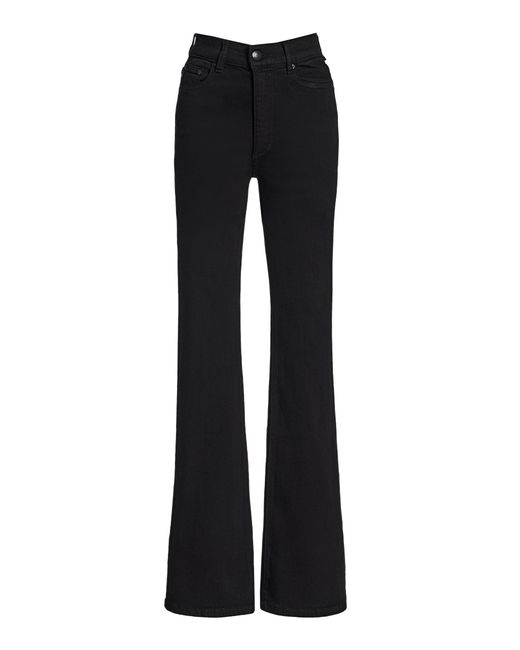 DL1961 Black Bridget Bootcut High-Rise Instasculptjeans