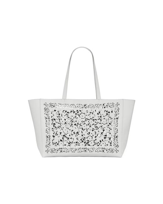 Gabriela Hearst White Leather Tote