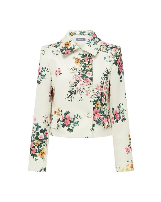 LEO LIN White Louisa Jacket