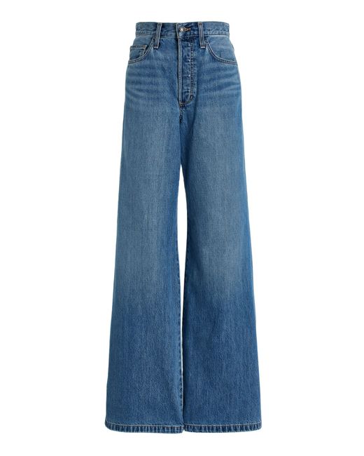 FAVORITE DAUGHTER The Masha Wide-leg Jeans in Blue | Lyst
