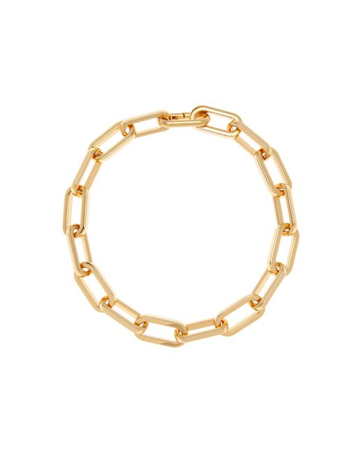 Eliou Metallic Birk Gold-plated Chain Necklace