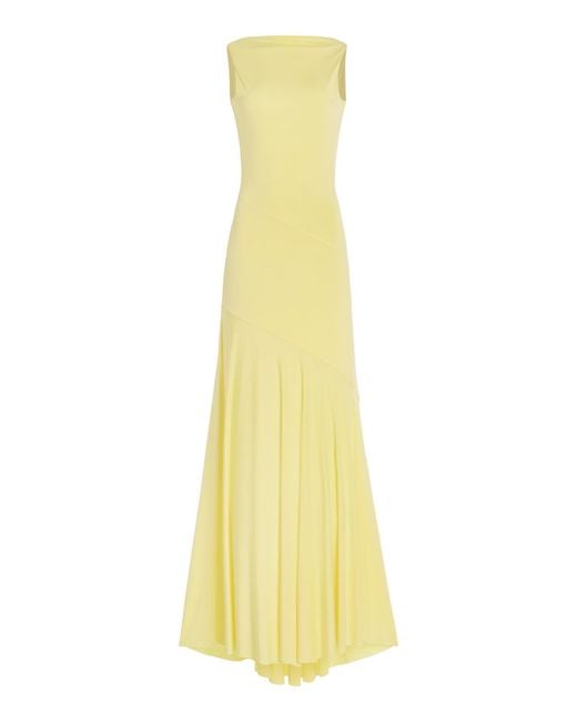 Siedres Yellow Exclusive Fens Dress
